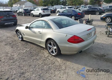 2003 Mercedes-Benz Sl 500 from USA, damaged, VIN WDBSK75F13F009718